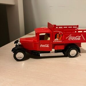 Coca Cola Red Toy Truck